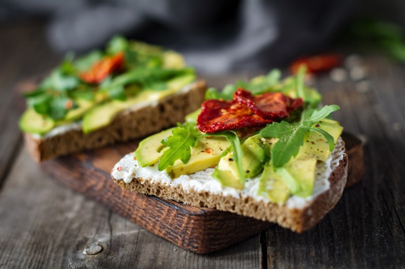 Avocado on Toast healthy breakfast