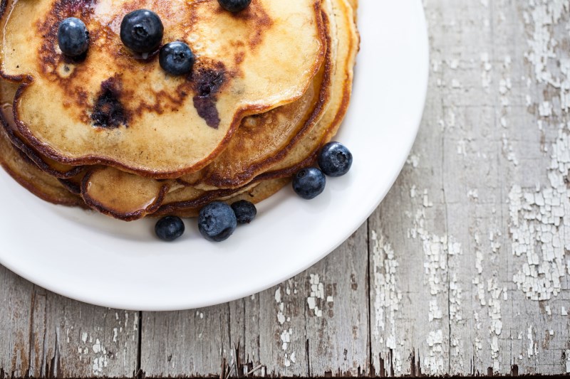 Blueberry Protein Pancakes Healthy