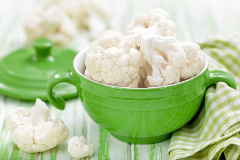 Cauliflower Promotes Iron Absorption