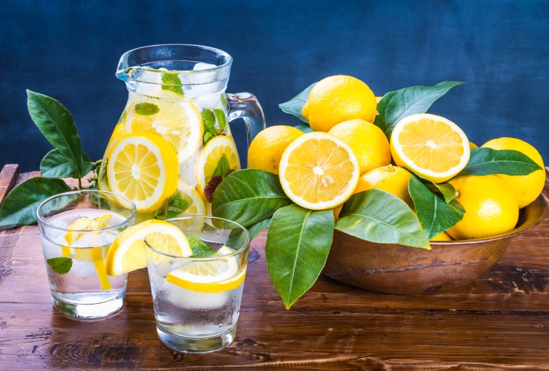 Lemon Water Is a Good Source of Vitamin C