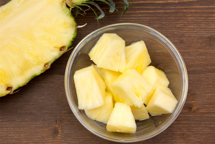 Pineapple is full of Vitamins And Minerals