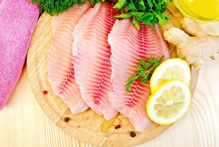 fish on a plate 