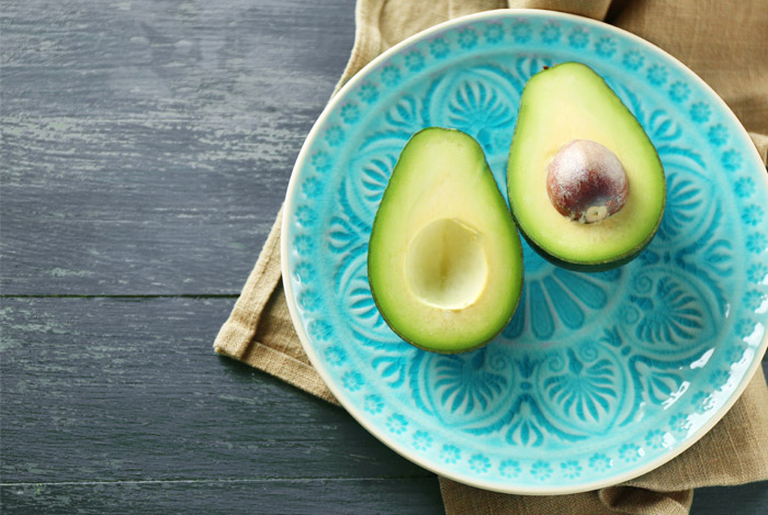 avocado-on-plate