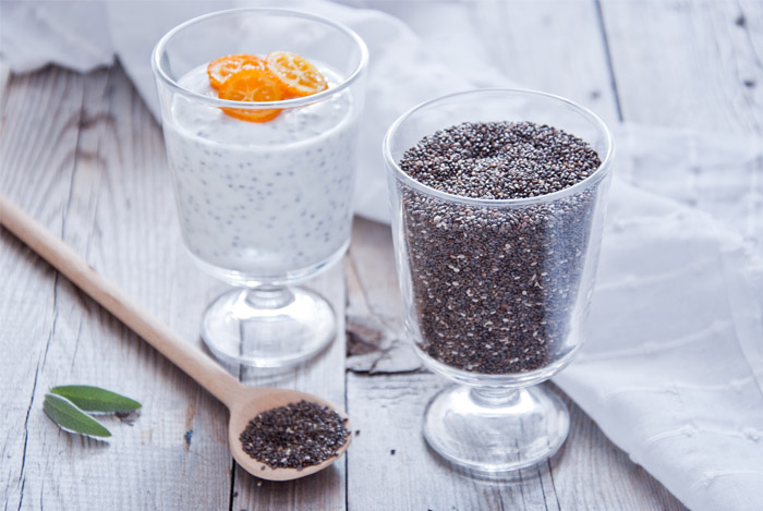 chia-seed-pudding-on-table