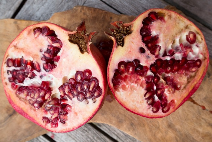 pomegranate-half