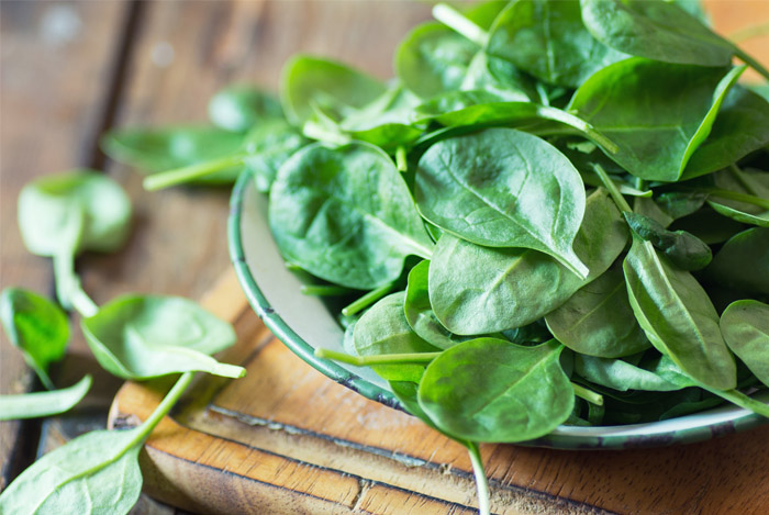 spinach for bone health