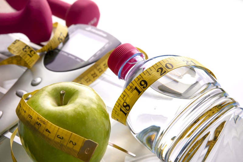water healthy food and weight loss